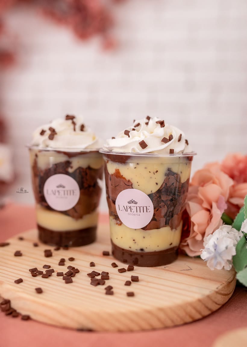 Produto La Petite com brownie