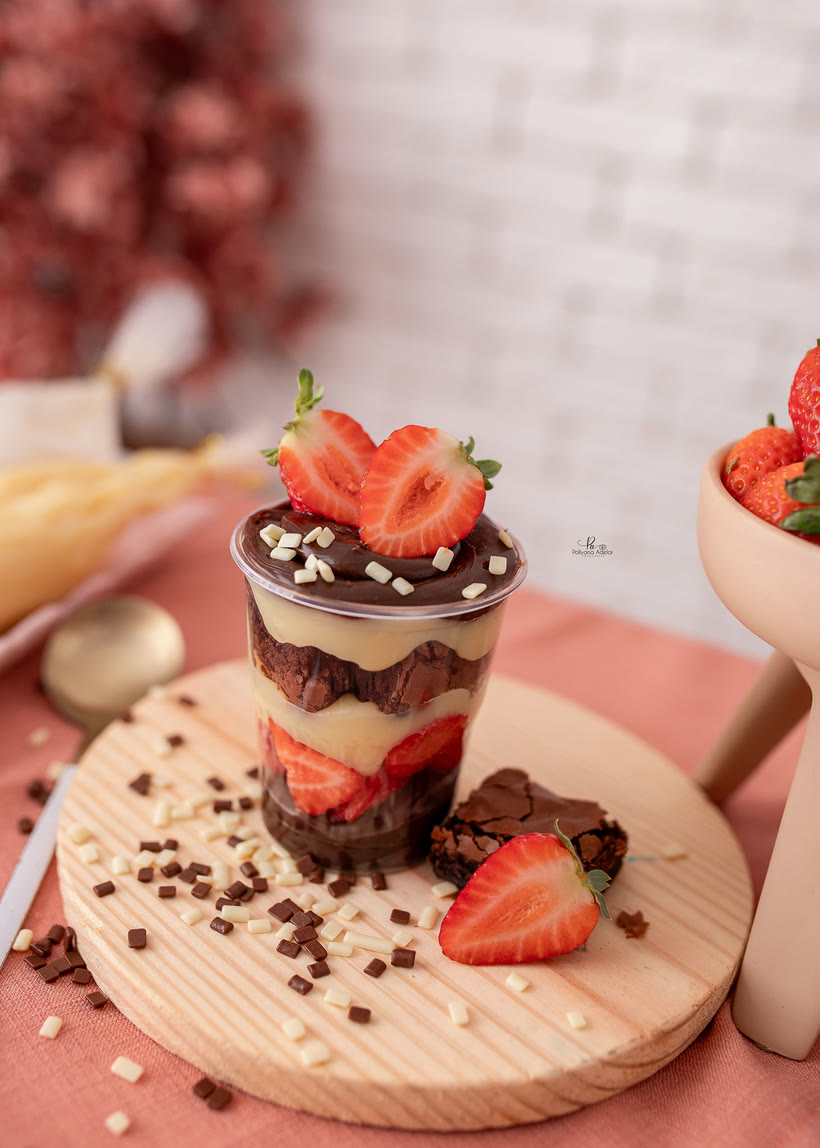 Produto La Petite com brownie