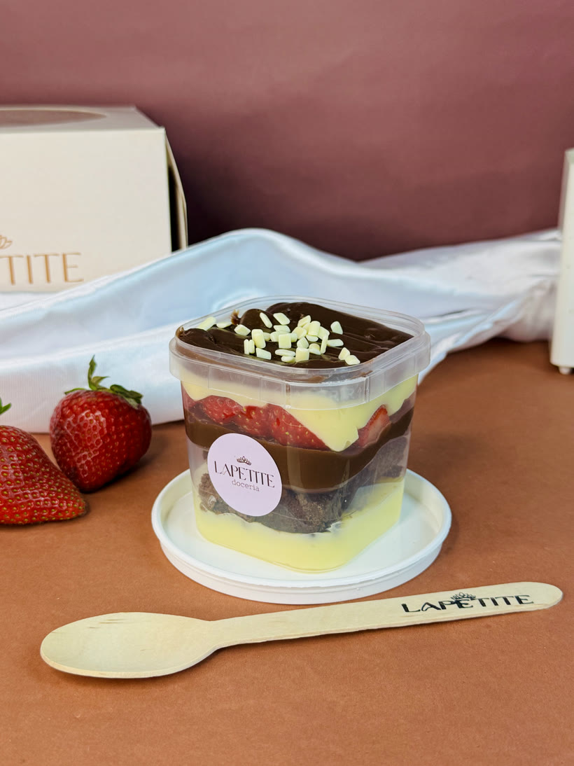 Produto La Petite com brownie